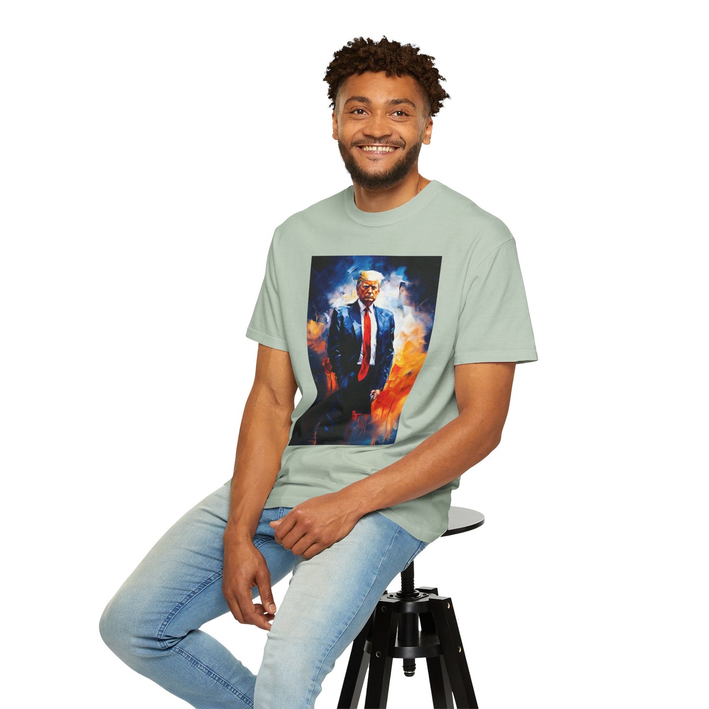"Trump Portrait" #22, Unisex T-shirt (Light Colors)