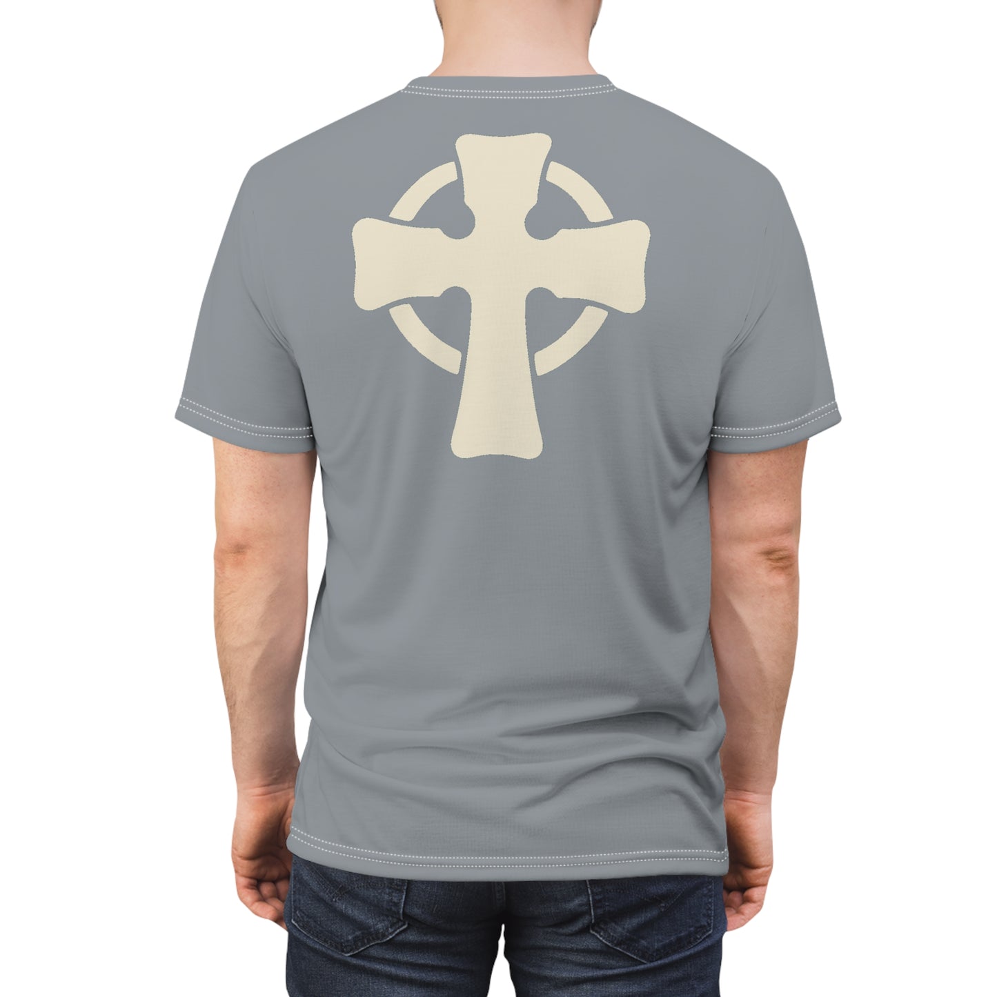 "Retro Jesus", Unisex T-shirt (USAF Wolverine)