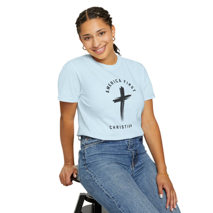 "America First Christian" #05, Unisex T-shirt (Light Colors)