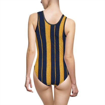 "Golden Ensign", Women's Classic One-Piece Swimsuit