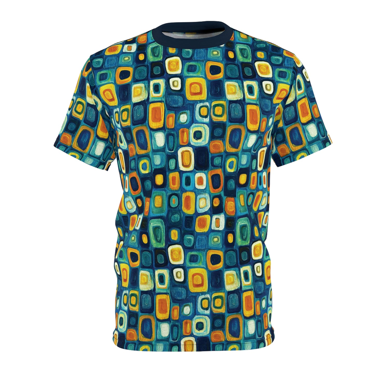 "Soul Mosaic", Unisex Tee (Birlinn Blue Collar)