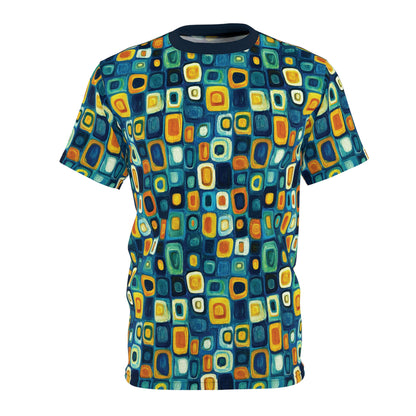 "Soul Mosaic", Unisex Tee (Birlinn Blue Collar)
