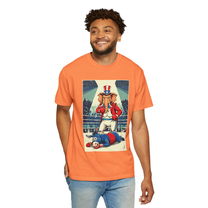 "Brutal Woke Knockout 2024", Unisex T-shirt (Light Colors)