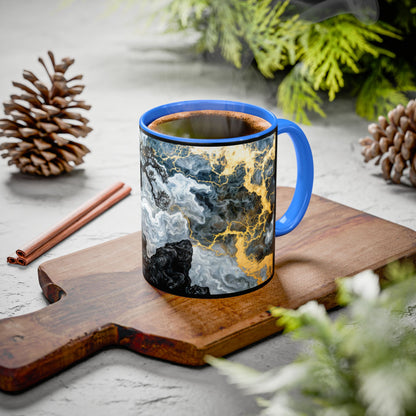 "An Crann Naomh (Gaelic) - The Sacred Tree (English)", Colorful Mugs (11oz & 15oz)