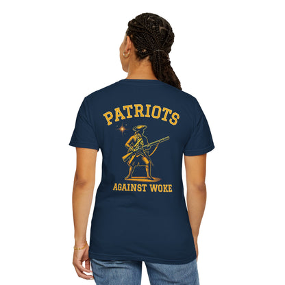 "Patriots Against Woke", Unisex T-shirt