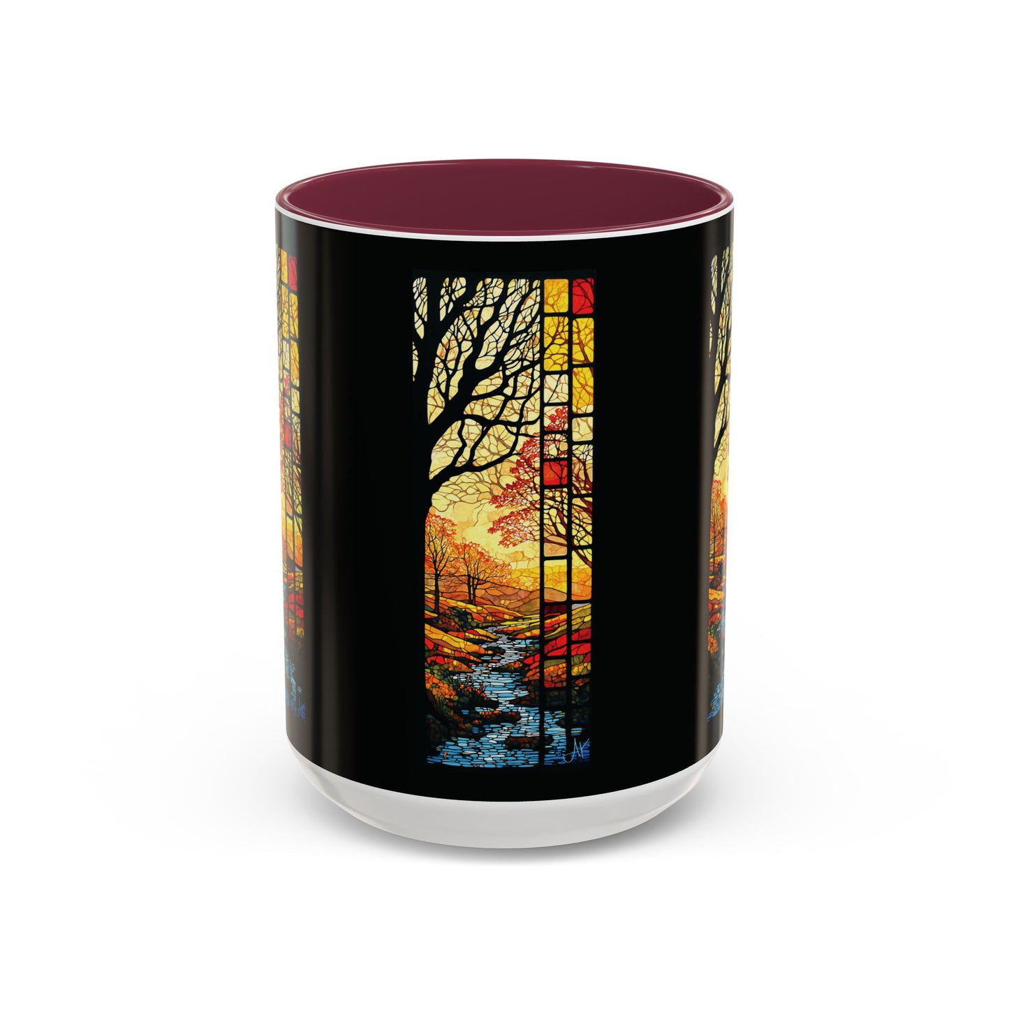 "Realization at 5", Colorful Mugs (11oz, 15oz)