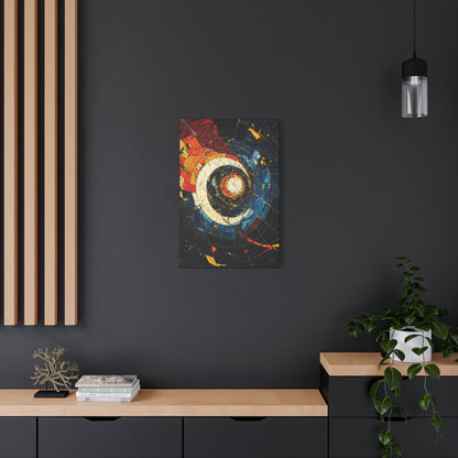"Shatterdawn Vortex", Fine Art Matte Canvas, Stretched, 1.25"