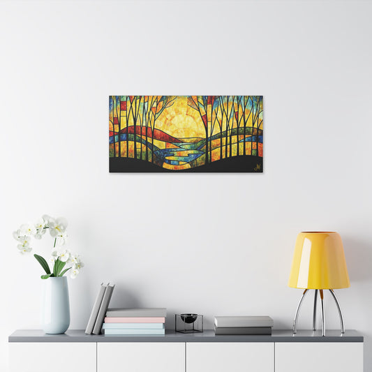 "The Golden Age of Trump", Stretched Classic Canvas Fine Art Print