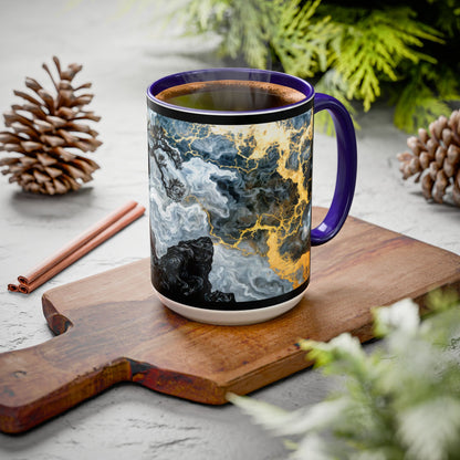 "An Crann Naomh (Gaelic) - The Sacred Tree (English)", Colorful Mugs (11oz & 15oz)