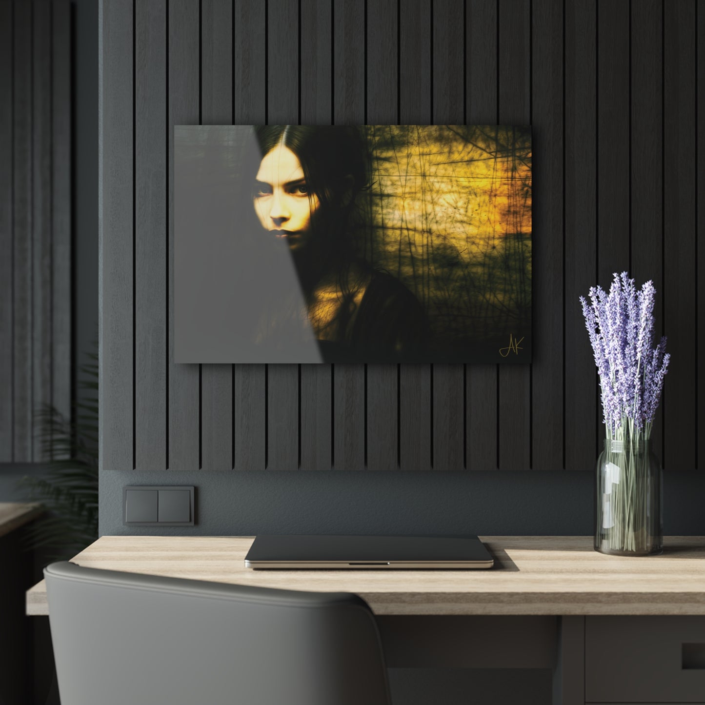 "My Mona Lisa", Fine Art Acrylic Wall Prints (French Cleat Hanging)