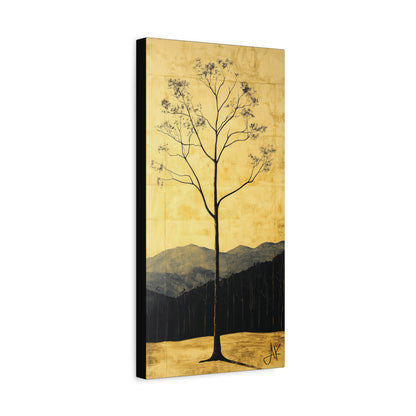 "Marker Tree of the Free Man", Fine Art Matte Canvas, Stretched, 1.25"