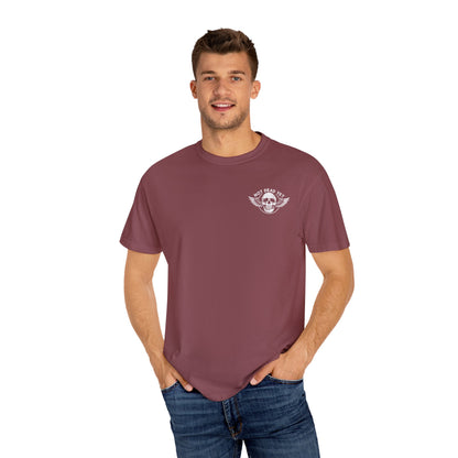 "Not Dead Yet - Winged Skull", Unisex T-shirt