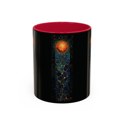 "The Living Light (John 8:12)", Colorful Mugs (11oz, 15oz)