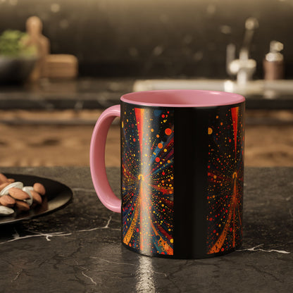 "Illuminated by Grace - 2 Corinthians 4:6", Colorful Mugs (11oz & 15oz)