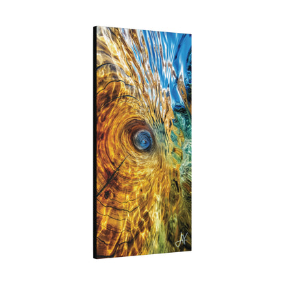 "Tide Hollow – Eye of the Coast", Fine Art Matte Canvas, Stretched, 1.25"