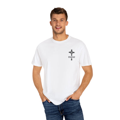 "Steadfast Cross in Black", Unisex T-shirt
