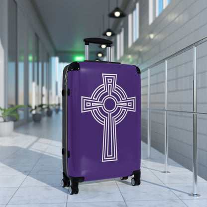 "A Simple High Cross", Suitcases (Purple)