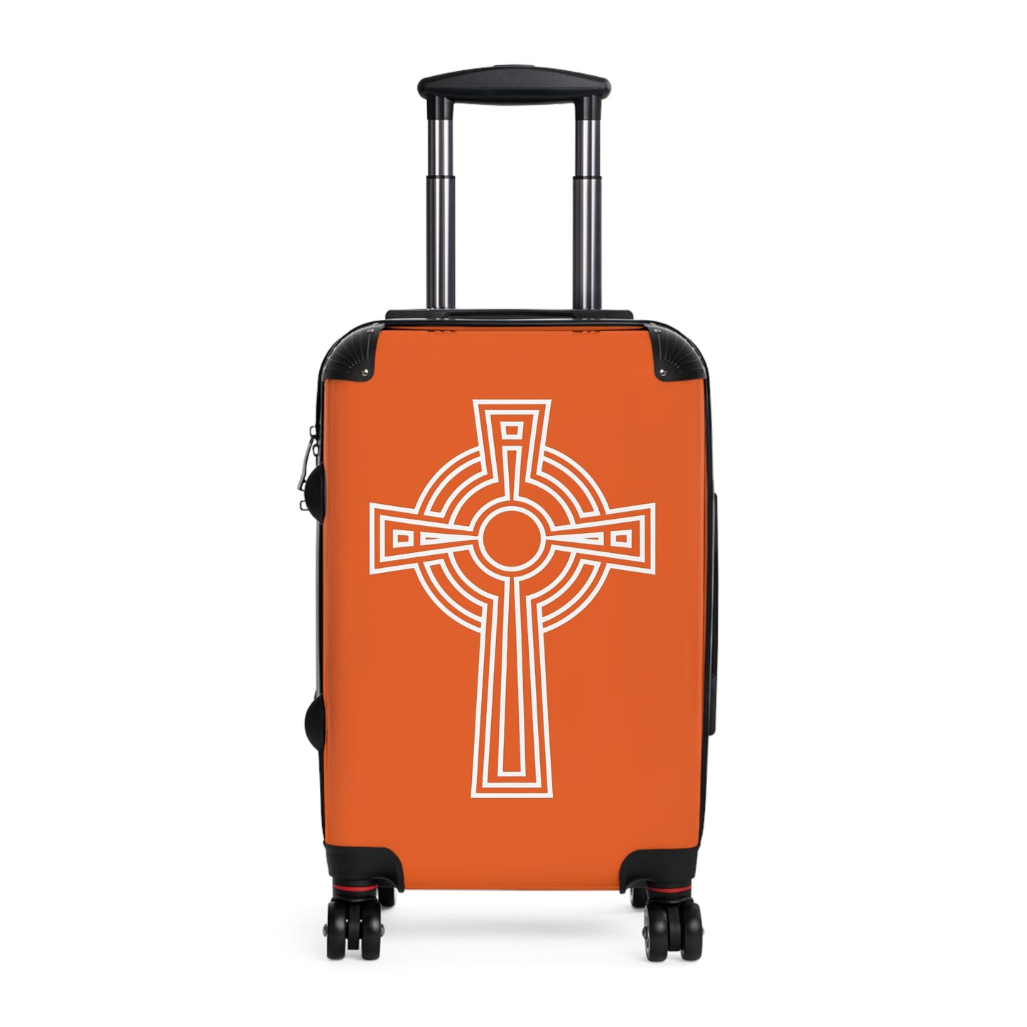 "A Simple High Cross", Suitcases (Dark Orange)