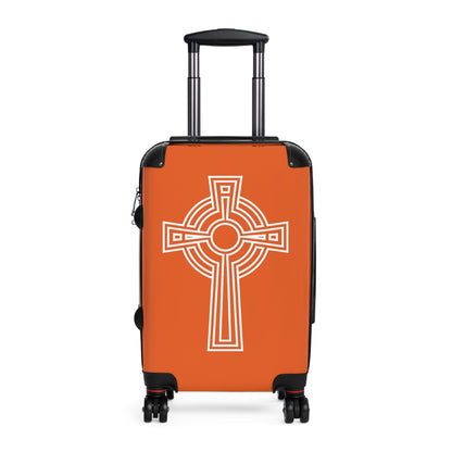 "A Simple High Cross", Suitcases (Dark Orange)