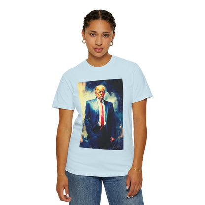 "Trump Portrait No. 6", Unisex T-shirt (Light Colors)