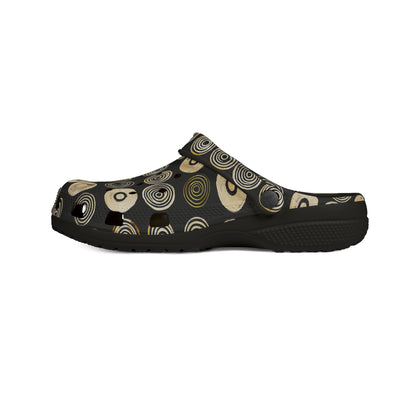"Punk Polka", Foam Rubber Clogs
