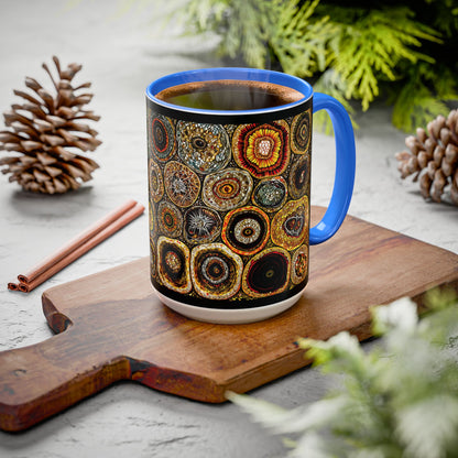 "Every Detail, His Design", Colorful Mugs (11oz, 15oz)