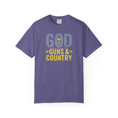 "God Guns & Country" #01, Unisex T-shirt