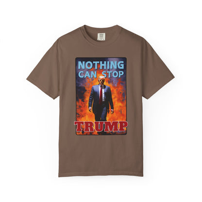 "Nothing Can Stop Trump", Unisex T-shirt (Light Colors)