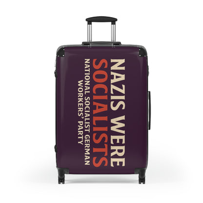 "Nazis were Socialists", Suitcase (Synallactida Purple)