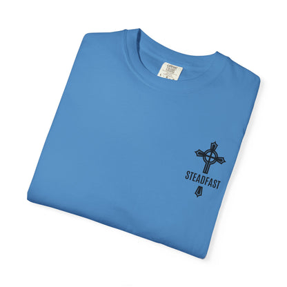"Steadfast Cross in Black", Unisex T-shirt