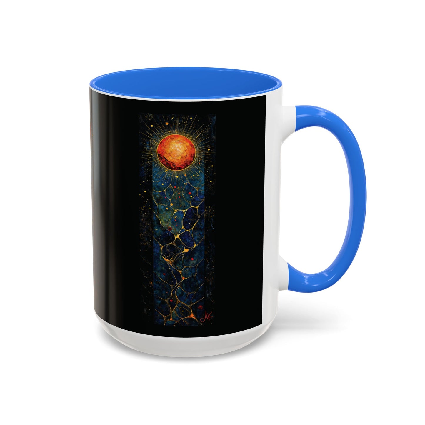 "The Living Light (John 8:12)", Colorful Mugs (11oz, 15oz)