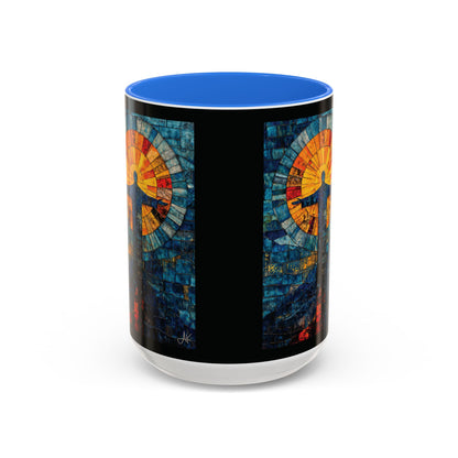 "Alpha and Omega - Revelation 22:13", Colorful Mugs (11oz, 15oz)
