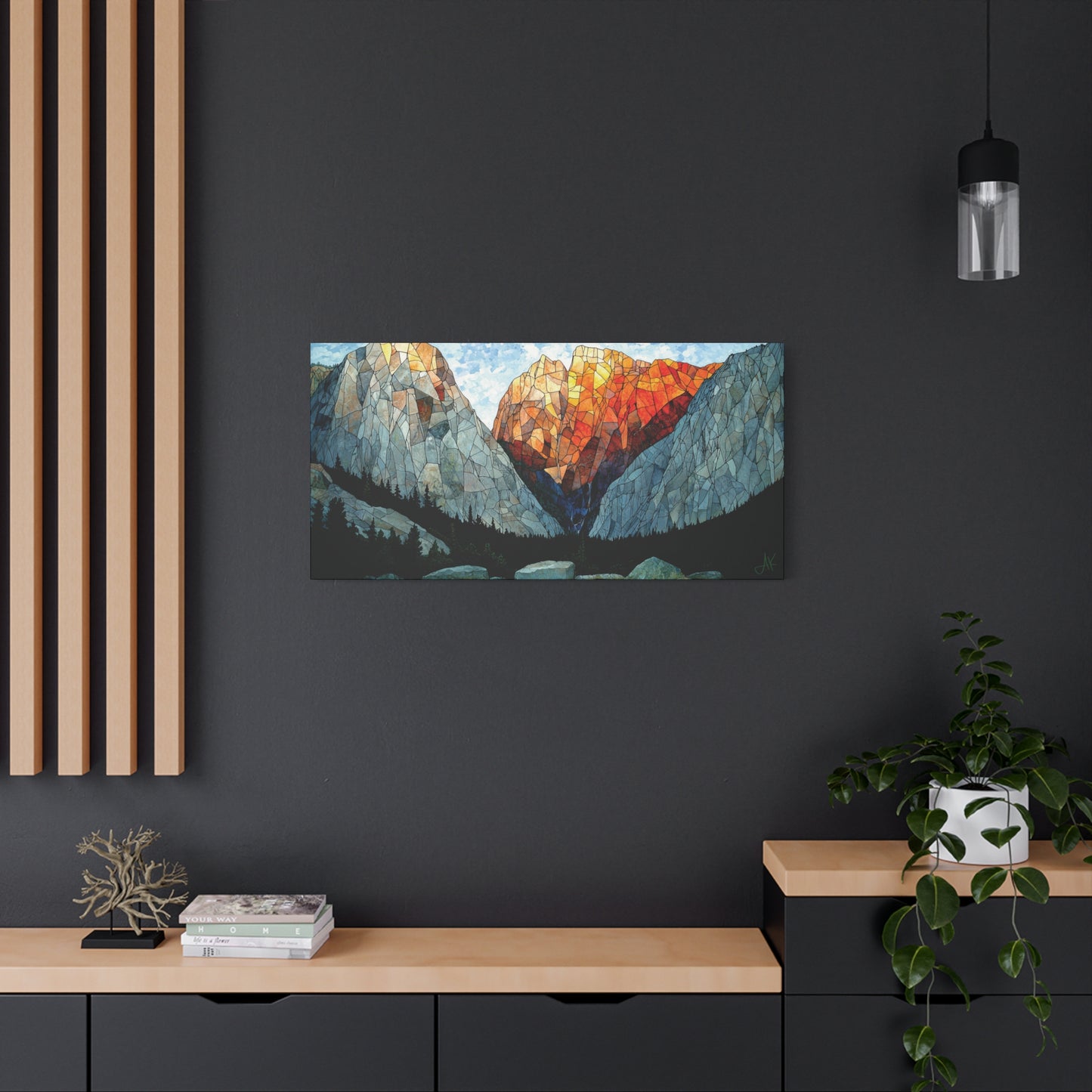 "After the Ice, Before the Gaels", Fine Art Matte Canvas, Stretched, 1.25"