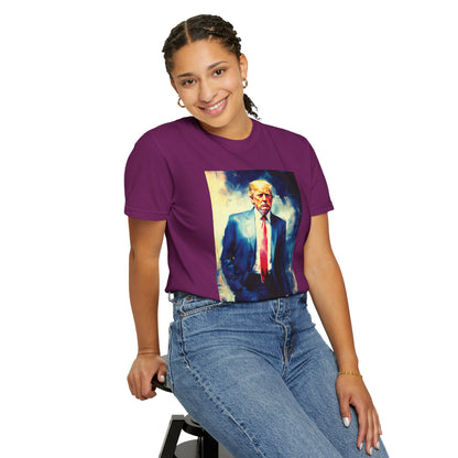"Trump Portrait No. 6", Unisex T-shirt (Dark Colors)
