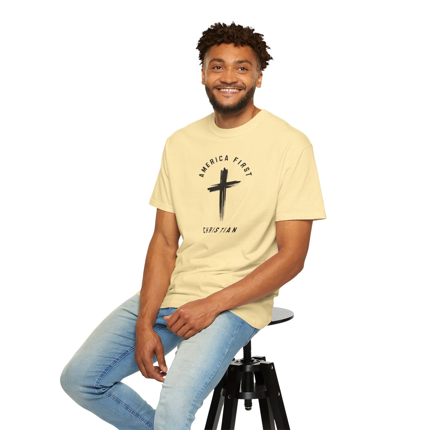 "America First Christian" #05, Unisex T-shirt (Light Colors)