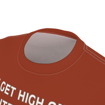 "Intelligent Conversation", Unisex T-shirt (Chocolate Lust)