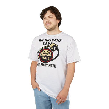 "The Tolerant Left", Unisex T-shirt (Doctor White)