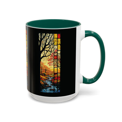 "Realization at 5", Colorful Mugs (11oz, 15oz)