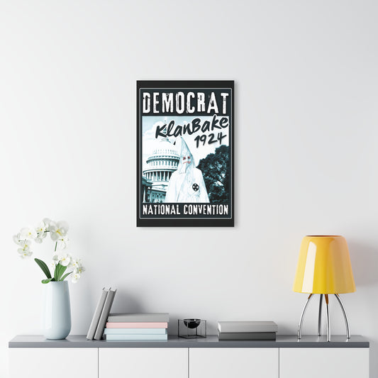 "Democrat KlanBake 1924", Acrylic Wall Prints (Cool Black)