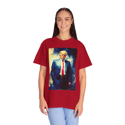 "Trump Portrait No. 6", Unisex T-shirt (Dark Colors)