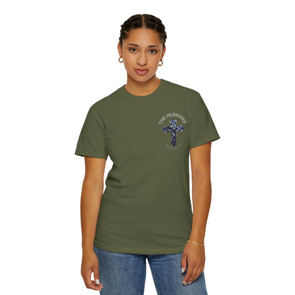 "The Hebrides - Christian since 563 AD", Unisex T-shirt