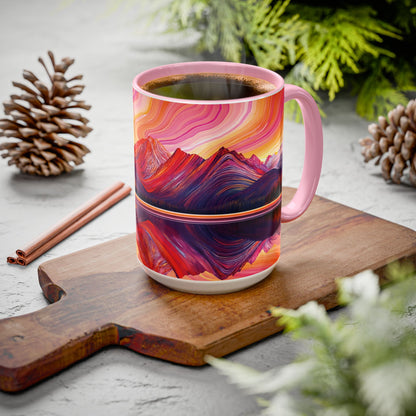 "For In Him All Things Were Created" Colossians 1:16 (NIV), Colorful Mugs (11oz & 15oz)