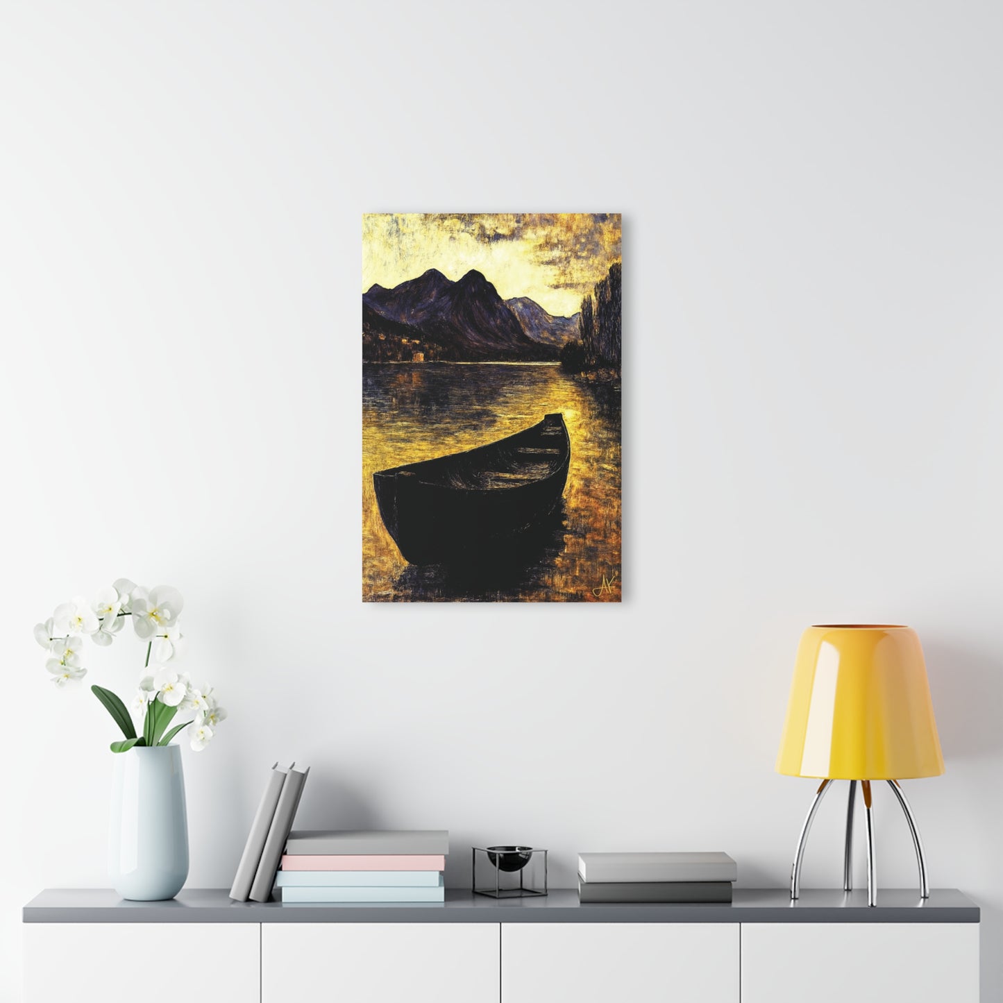 "By Oar and Tide - Ancient Gaelic Highways", Fine Art Acrylic Wall Prints (French Cleat Hanging)