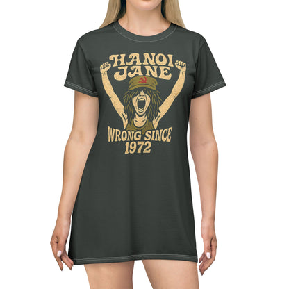 "Hanoi Jane", T-Shirt Dress (Hail Cloud Grey)