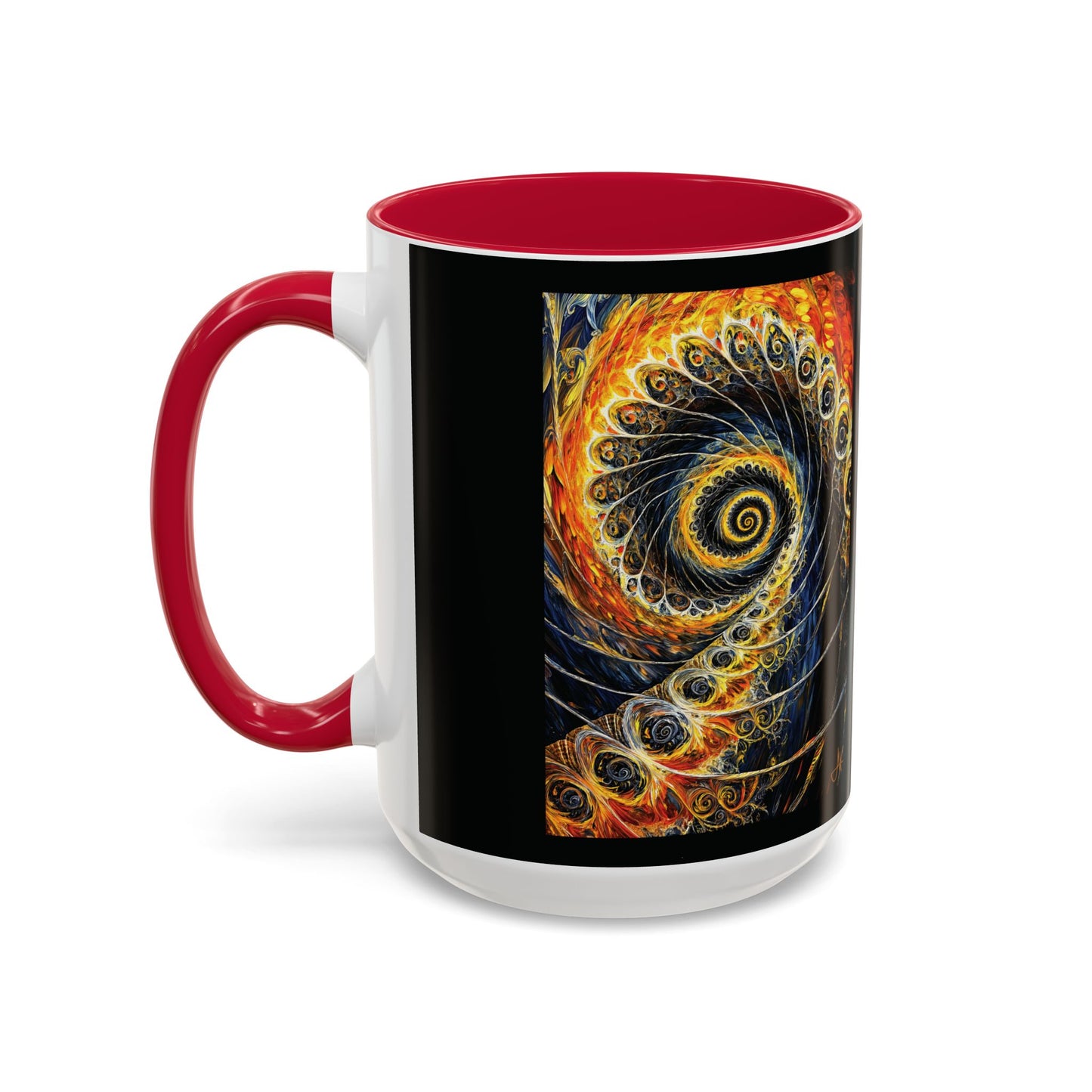 "Beauty of His Design", Colorful Mugs (11oz, 15oz)