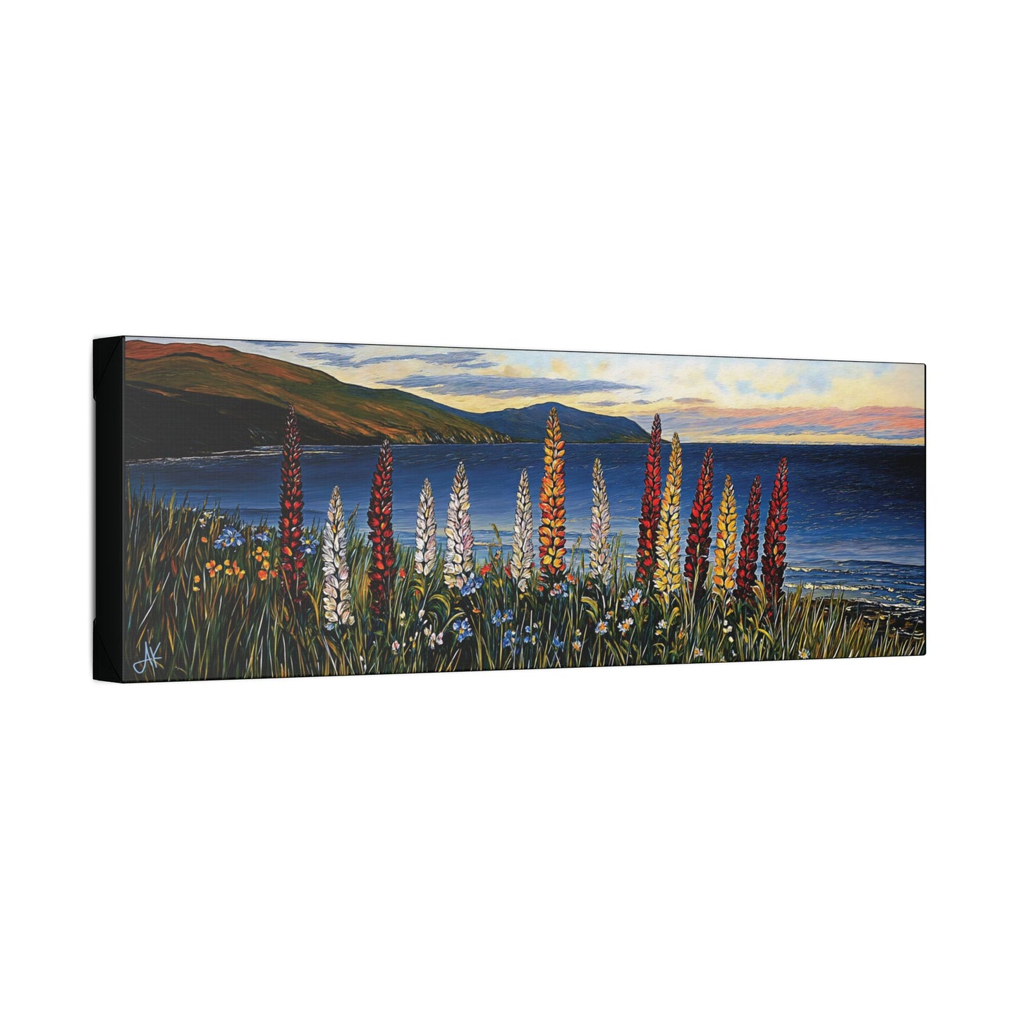 "Machair Awakens on Summers Tide", Stretched Classic Canvas Fine Art Print