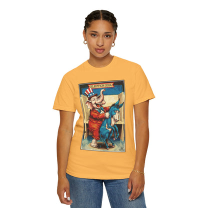 "MAGA Spanked the Donkeys 2024", Unisex T-shirt (Light Colors)