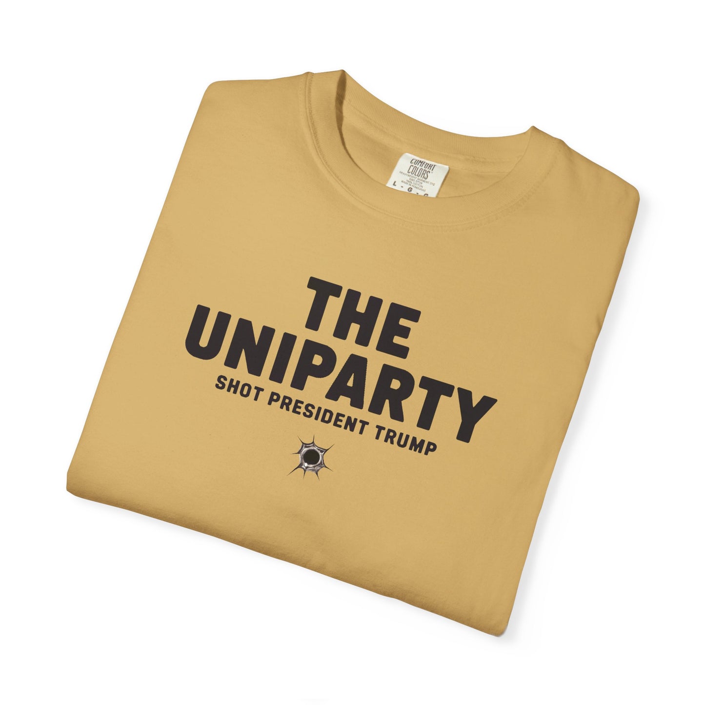 "The Uniparty Shot President Trump" #02, Unisex T-shirt