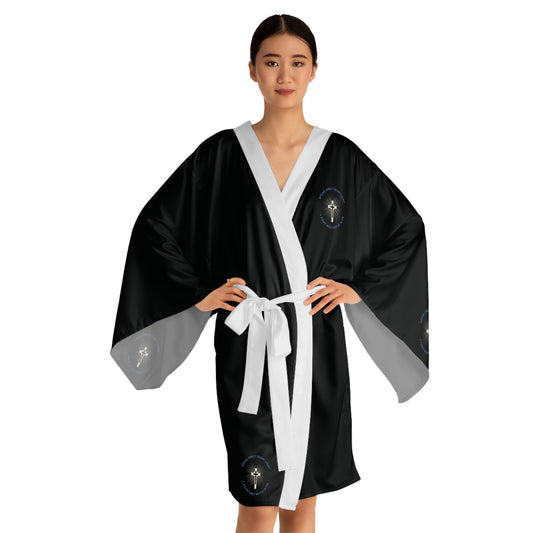 "Speak only from Light", Long Sleeve Kimono Robe