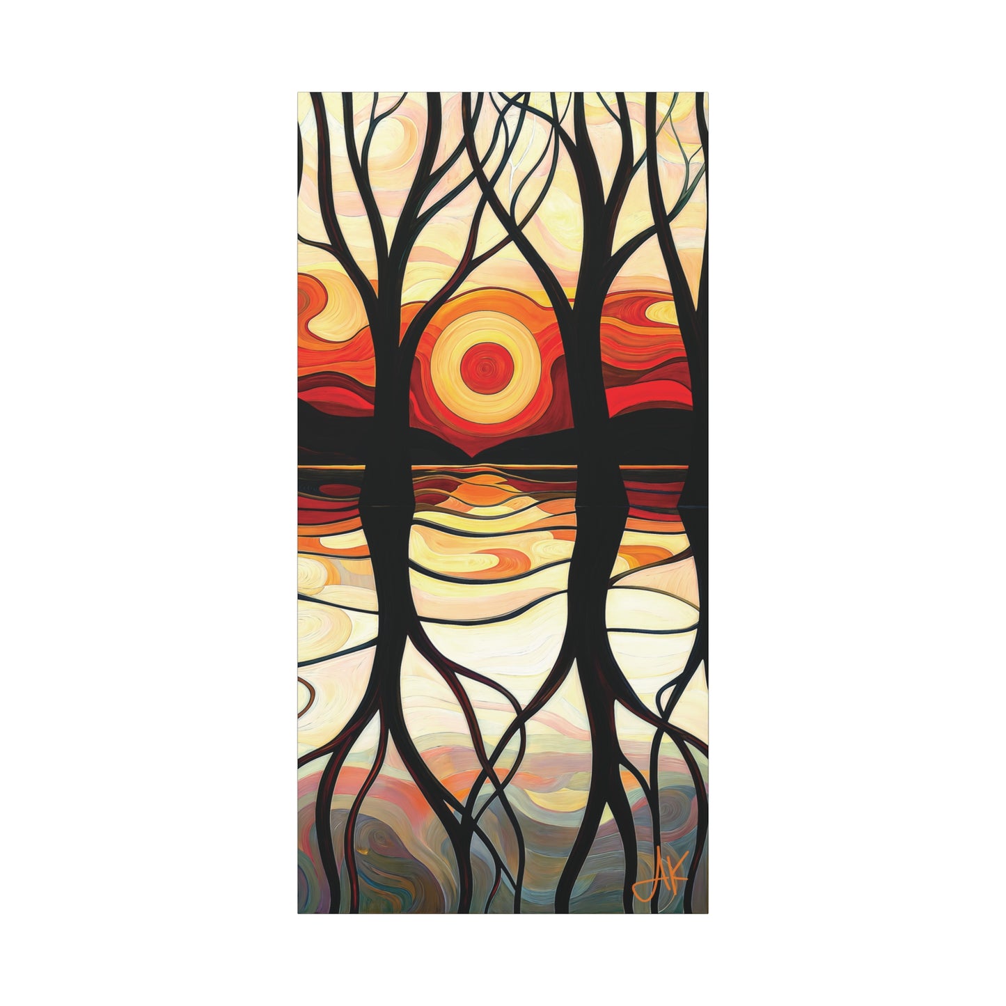 "Liminal Twilight", Fine Art Matte Canvas, Stretched, 1.25"